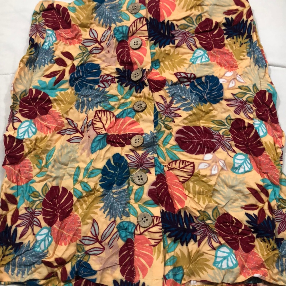 Floral skirt set